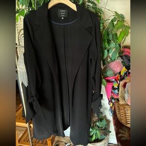 Iris Black Cardigan Sweater Timeless Minimalist Design